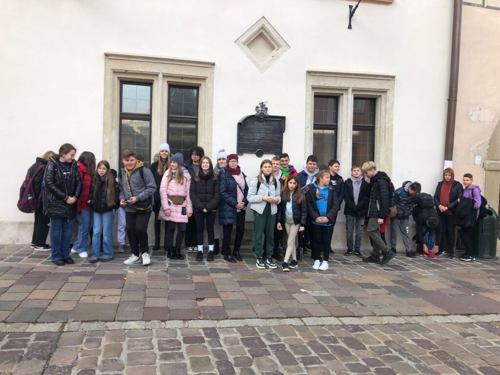 Młodzież z wizytą w Krakowie