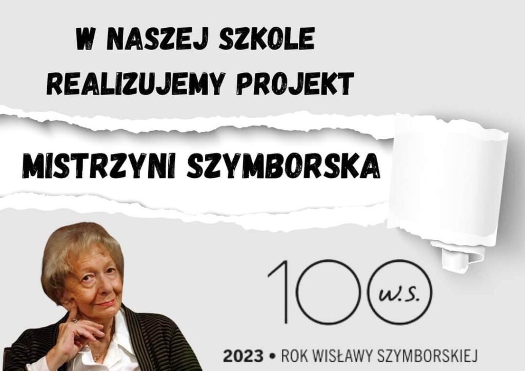 Projekt - "Mistrzyni Szymborska"