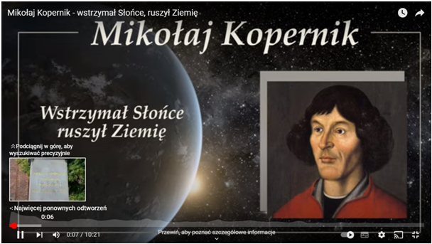 Lekcja z Mikołajem Kopernikiem
